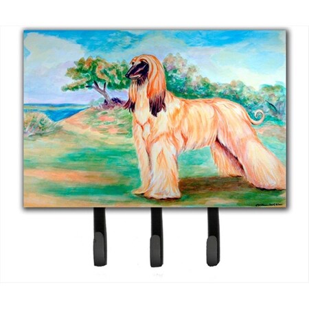 Carolines Treasures Afghan Hound Leash Holder or Key Hook 7138TH68